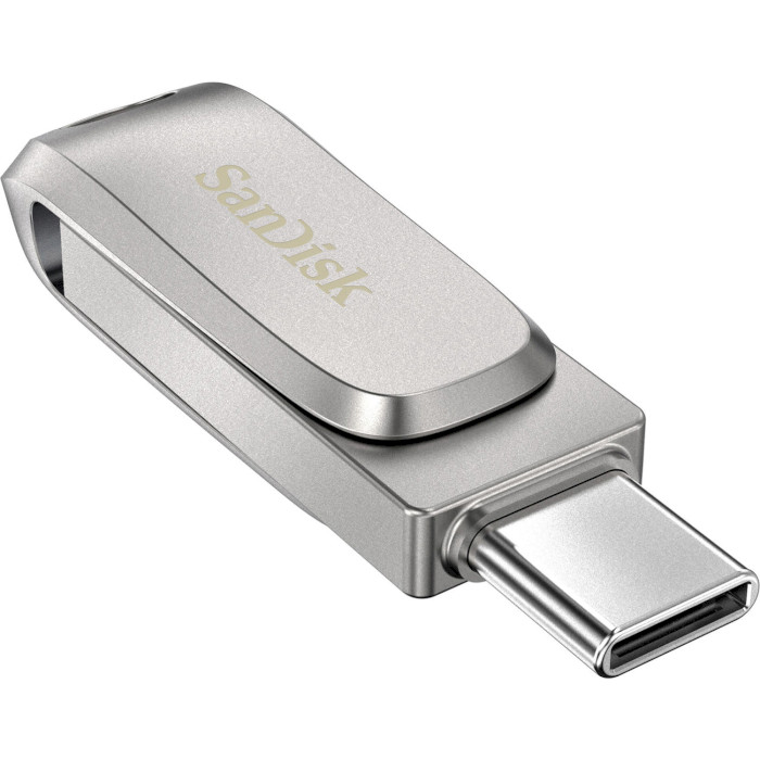 Флешка SANDISK Ultra Dual Luxe 128GB Silver (SDDDC4-128G-G46)