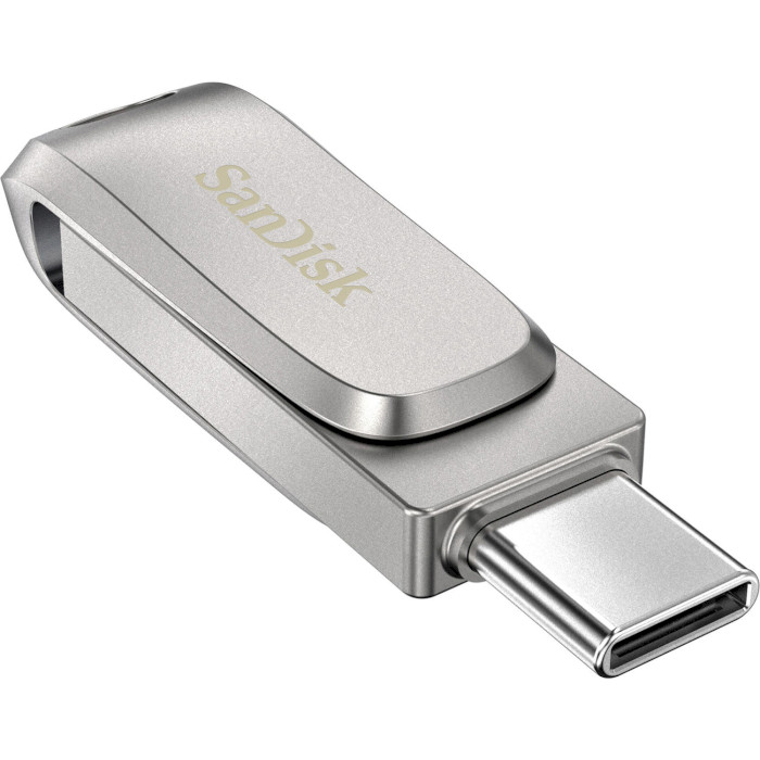 Флешка SANDISK Ultra Dual Luxe USB/USB-C3.2 32GB Silver (SDDDC4-032G-G46)