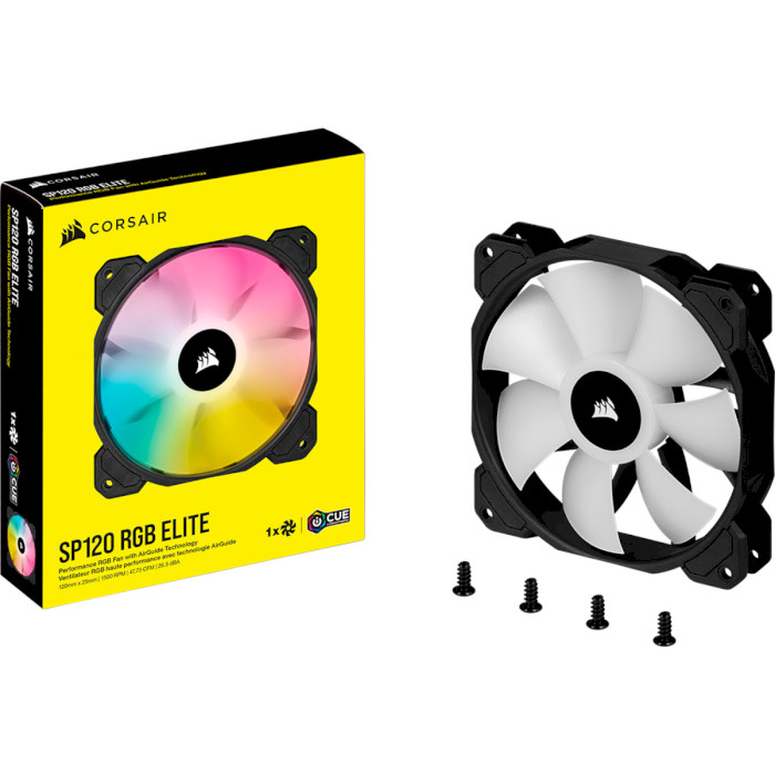 Вентилятор CORSAIR iCUE SP120 RGB Elite Performance Black (CO-9050108-WW)