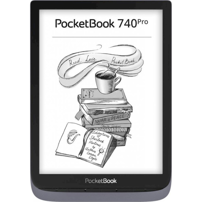 Электронная книга POCKETBOOK 740 Pro Metallic Gray (PB740-3-J-CIS)