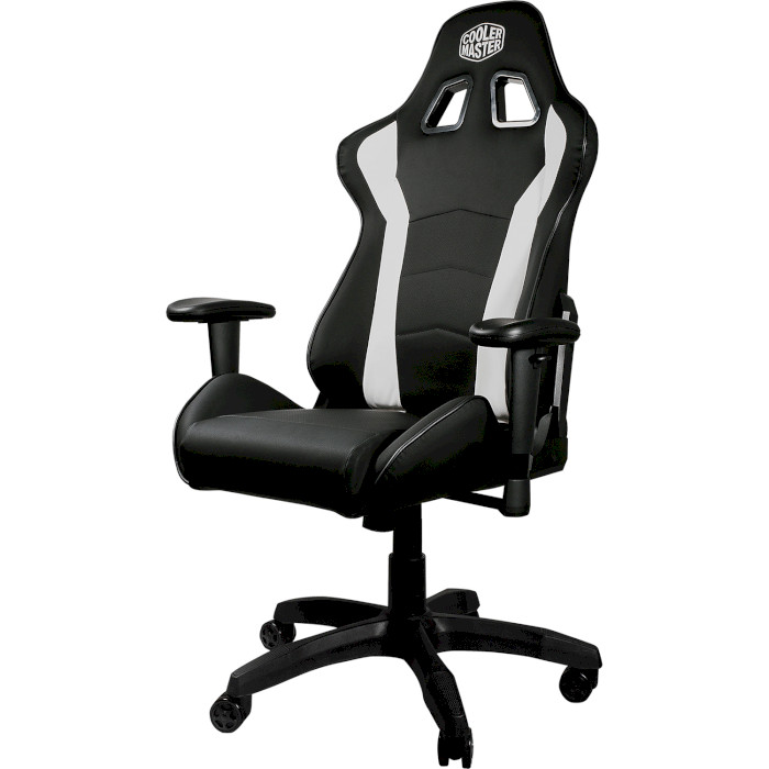 Крісло геймерське COOLER MASTER Caliber R1 White/Black (CMI-GCR1-2019W)