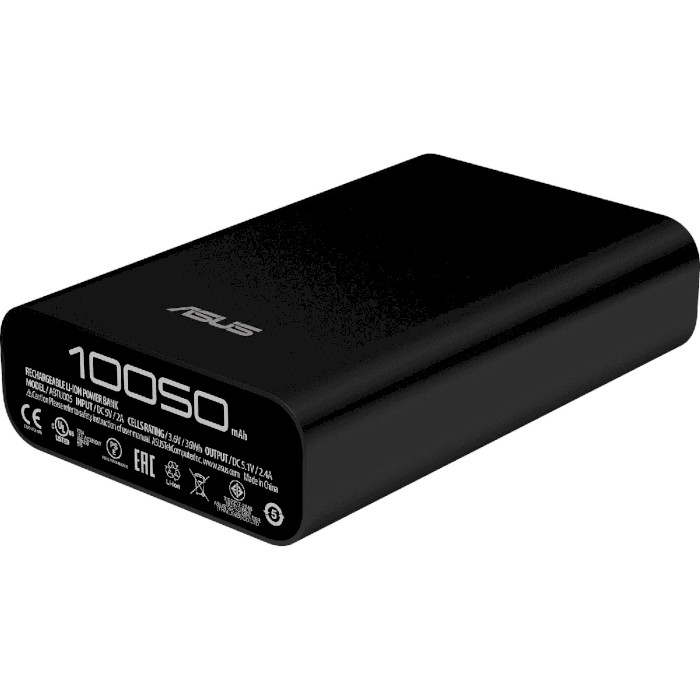 Повербанк ASUS ZenPower 100S0C QC3.0 USB-C 10050mAh Black (90AC02V0-BBT007)