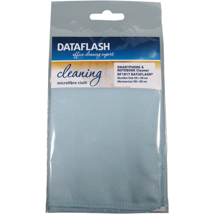 Серветка з мікрофібри для оргтехніки DATA FLASH DF1817 Microfibre Cloth 200mm