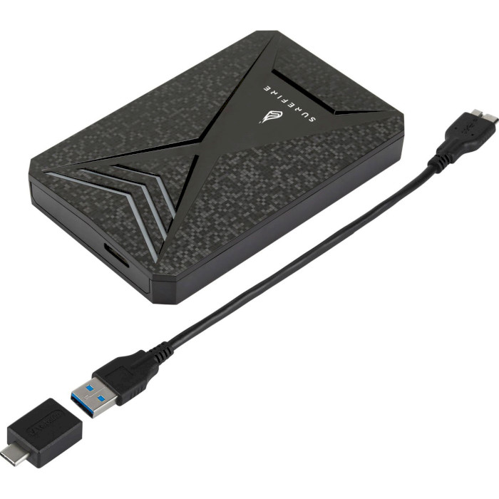 Портативный SSD диск SUREFIRE Bunker 1TB USB3.2 Gen1 (53684)