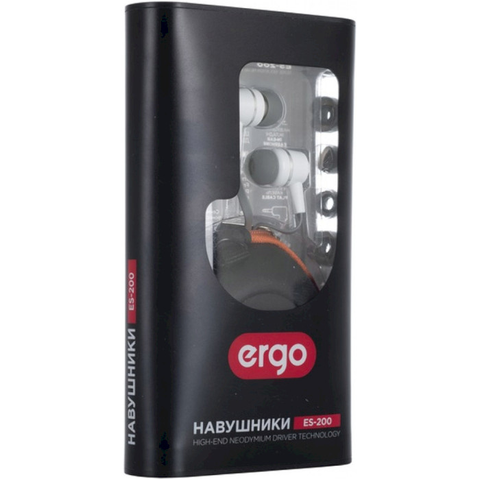 Навушники ERGO ES-200 White
