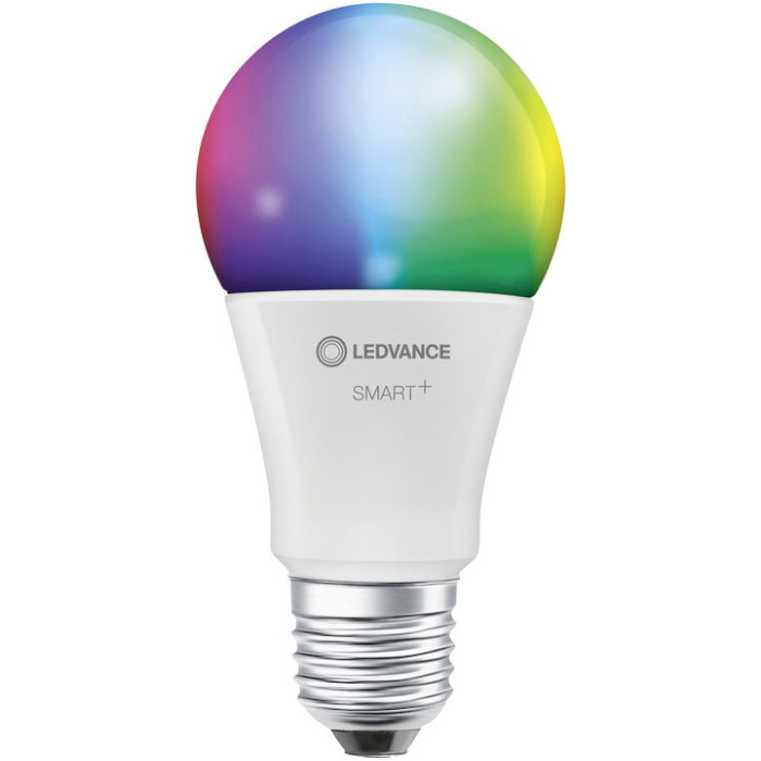 Розумна лампа LEDVANCE Smart+ Classic Multicolor E27 9W 2700-6500K (4058075485396)