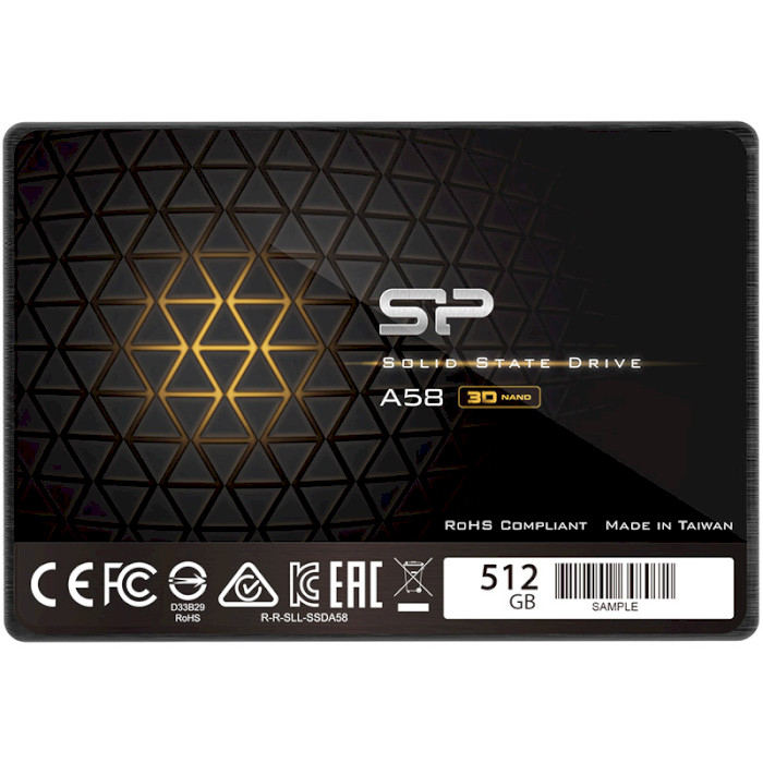 SSD диск SILICON POWER Ace A58 512GB 2.5" SATA (SP512GBSS3A58A25)