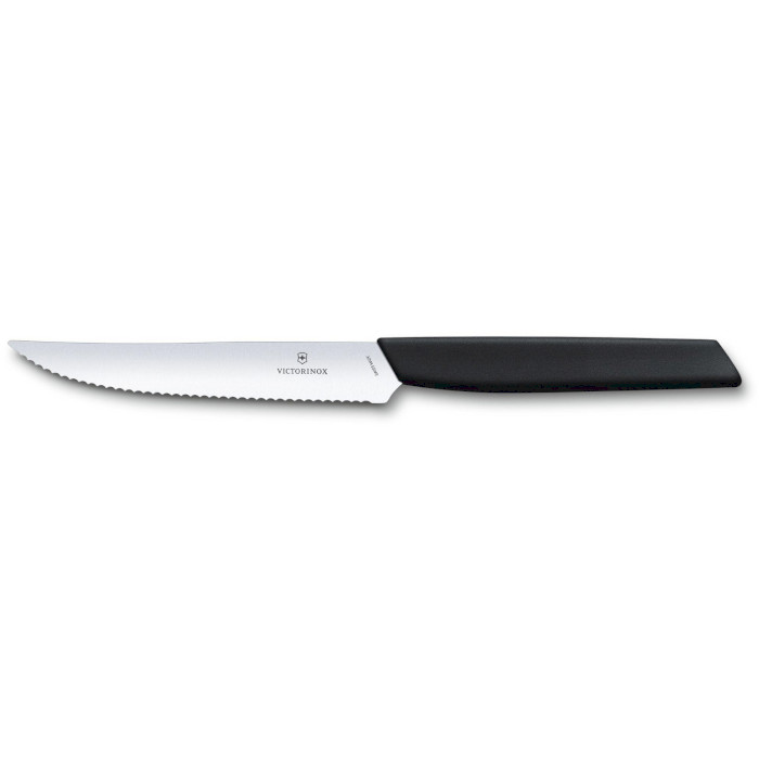 Ніж кухонний для стейку VICTORINOX Swiss Modern Steak Knife Black 120мм (6.9003.12W)