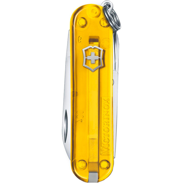 Швейцарский нож VICTORINOX Classic SD Classic Colors Transparent Tuscan Sun (0.6223.T81G)