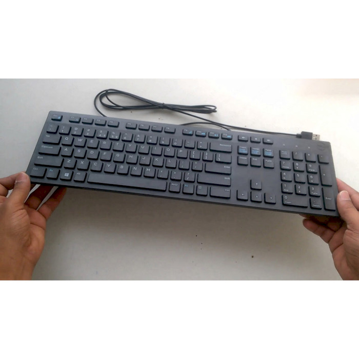 Клавіатура DELL KB216 Black (580-ADGR)
