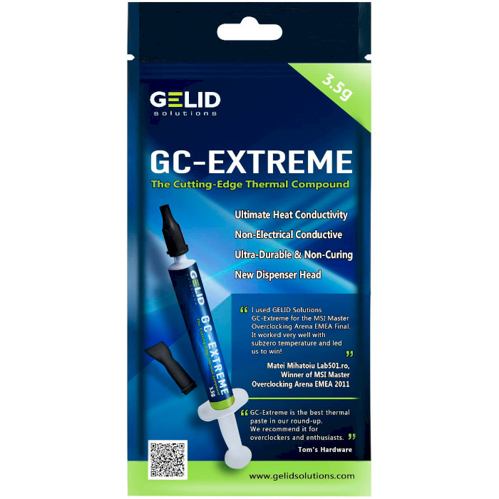 Термопаста GELID SOLUTIONS GC-Extreme 3.5g (TC-GC-03-A)