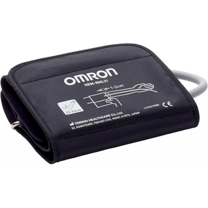 Тонометр OMRON M2 Basic (з адаптером, манжета 22-42 см) (HEM-7121- ALRU)
