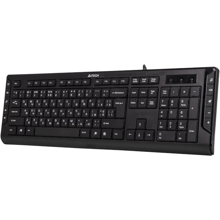 Клавіатура A4TECH KD-600 X-Slim Black