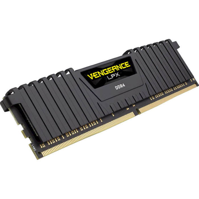 Модуль пам'яті CORSAIR Vengeance LPX Black DDR4 3200MHz 64GB Kit 2x32GB (CMK64GX4M2E3200C16)