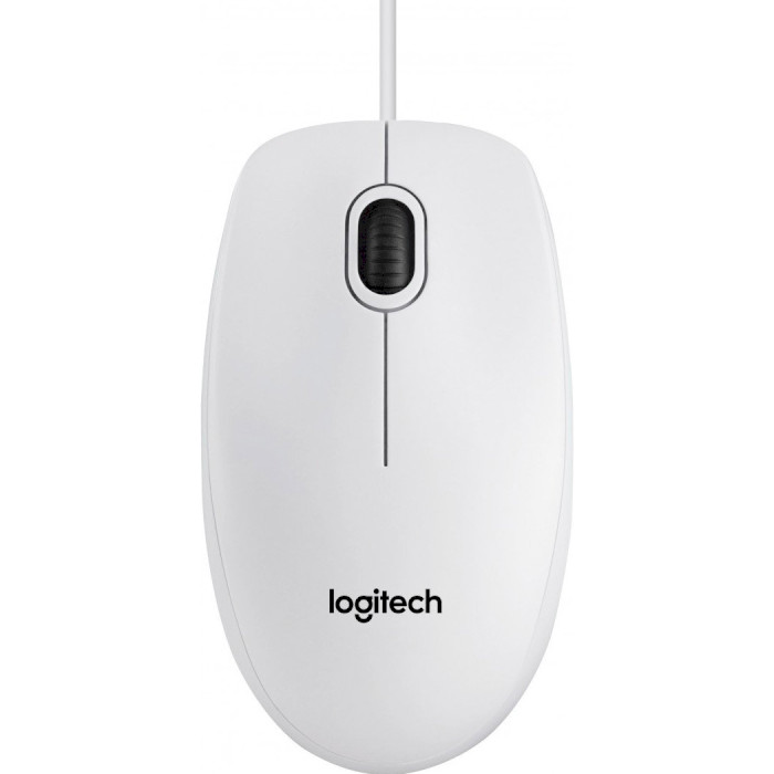 Миша LOGITECH B100 White (910-003360)