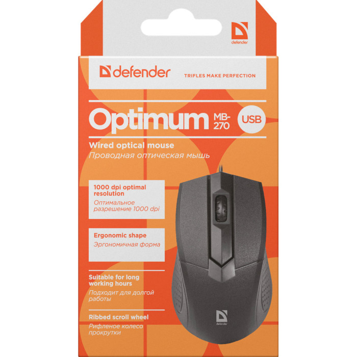 Мышь DEFENDER Optimum MB-270 (52270)