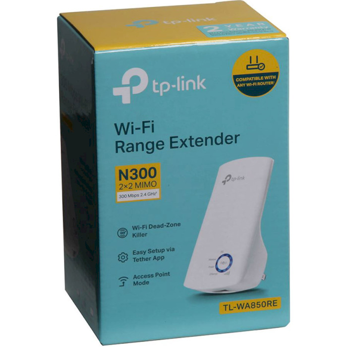 Wi-Fi репітер TP-LINK TL-WA850RE
