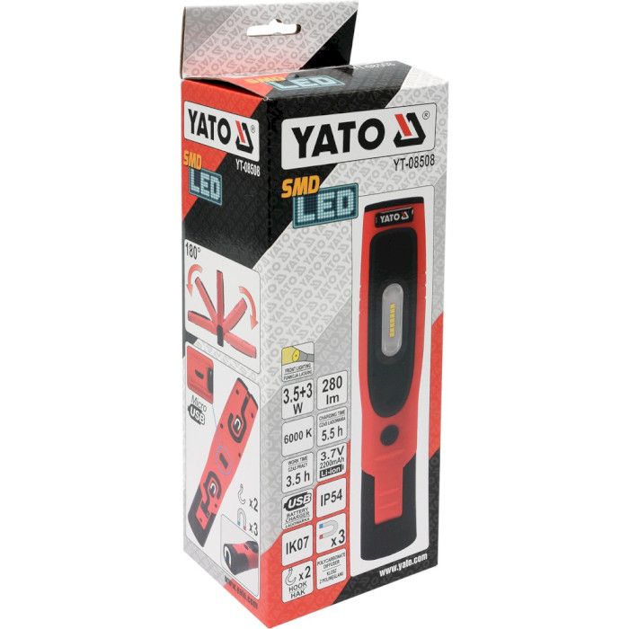 Інспекційна лампа YATO YT-08508