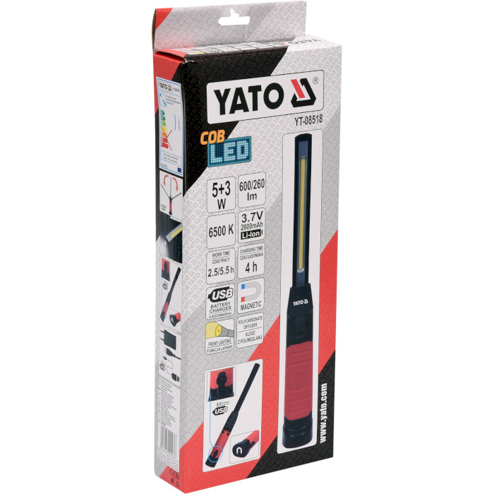 Фонарь инспекционный YATO YT-08518