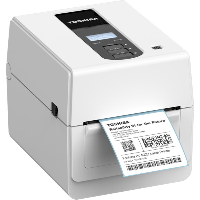 Принтер етикеток TOSHIBA BV410D-TS02-QM-S USB/COM/LAN (18221168954)