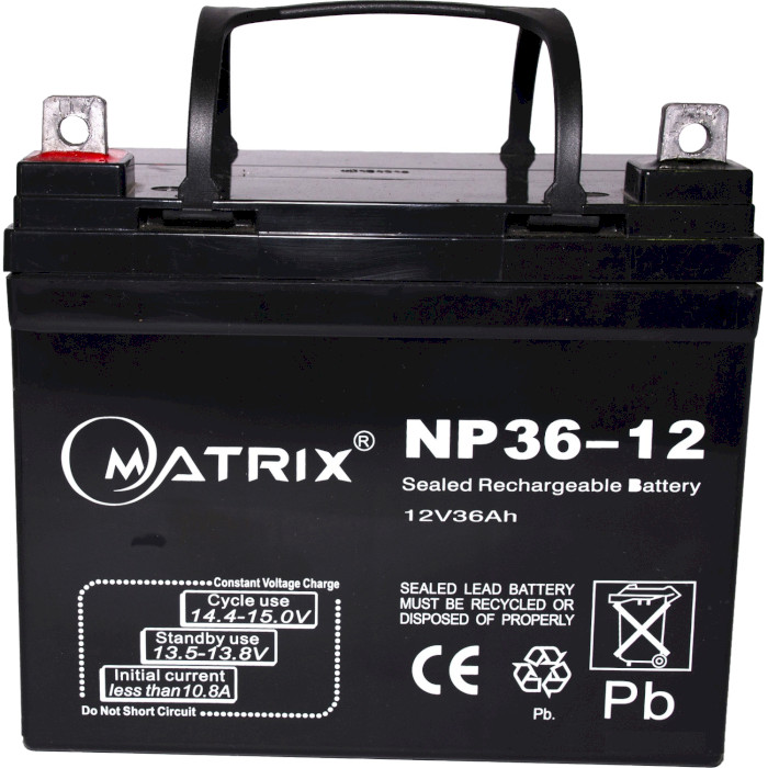 Аккумуляторная батарея MATRIX NP36-12 (12В, 36Ач)