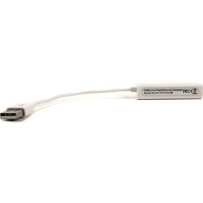 Мережевий адаптер POWERPLANT USB - Ethernet RJ45 (DV00DV4066)