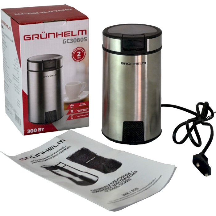 Кофемолка GRUNHELM GC-3060S