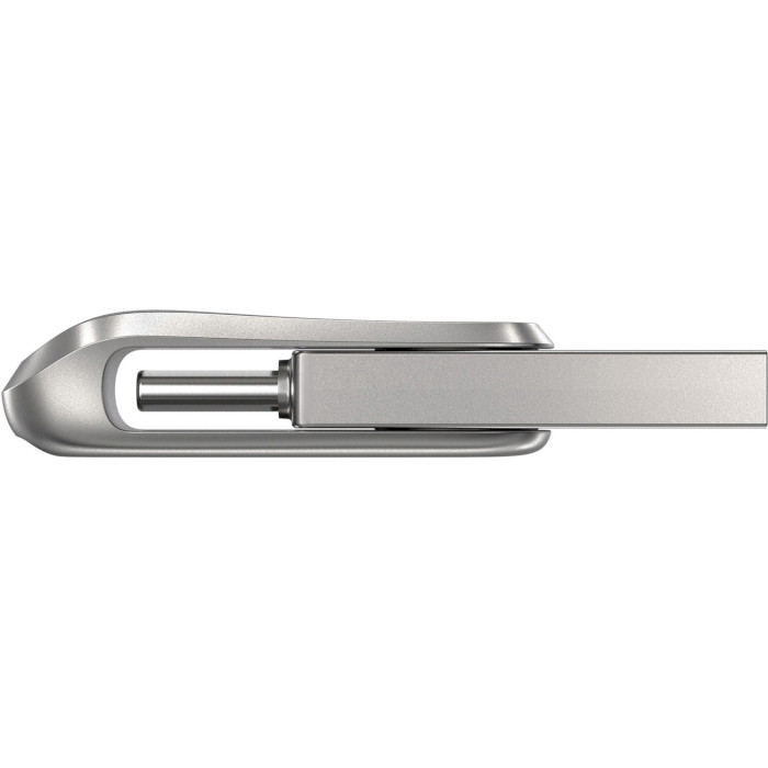 Флэшка SANDISK Ultra Dual Luxe 64GB USB+Type-C3.2 Silver (SDDDC4-064G-G46)