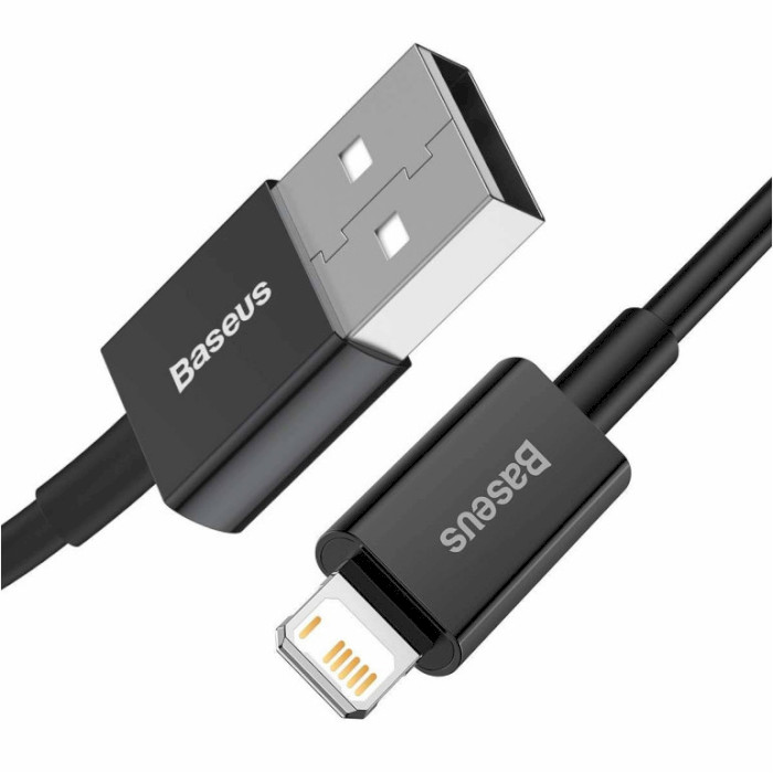 Кабель BASEUS Superior Series Fast Charging Data Cable USB to iP 2.4A 2м Black (CALYS-C01)