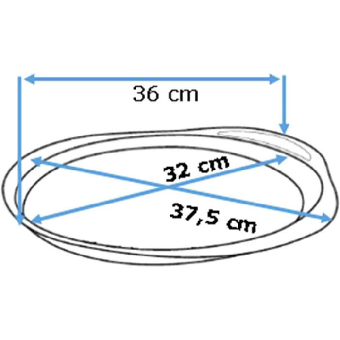 Форма для піци PYREX Asimetria 32см (AS32BZ0)