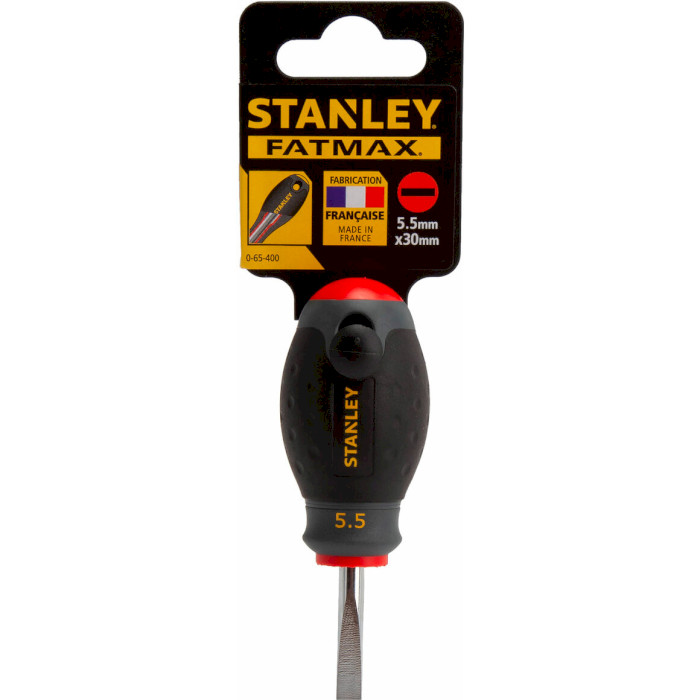 Отвёртка STANLEY "FatMax Stubby" SL5.5x30mm (0-65-400)