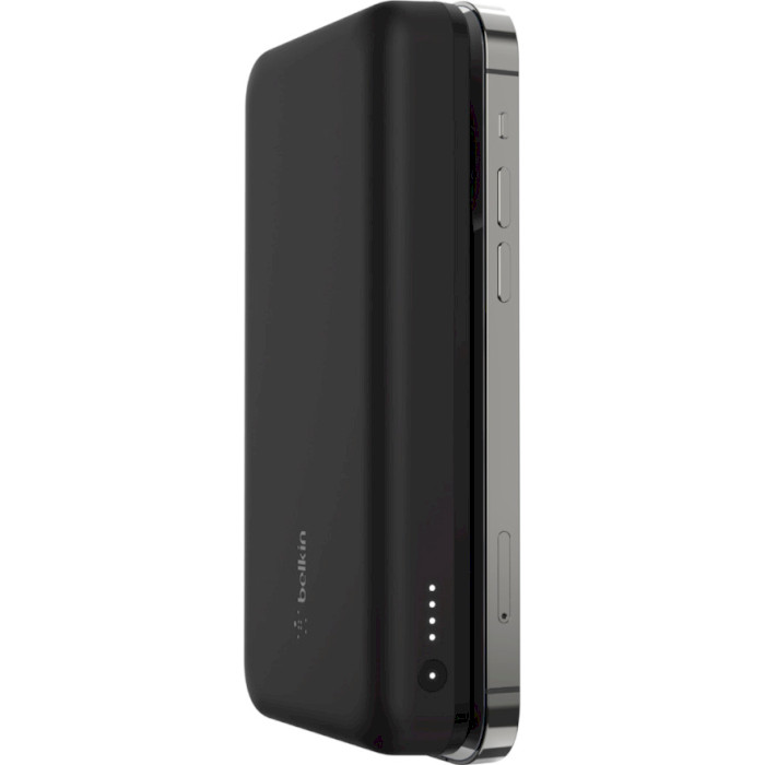 Повербанк з бездротовою зарядкою BELKIN Boost Up Magnetic Portable Wireless Charger 10K 10000mAh Black (BPD001BTBK)