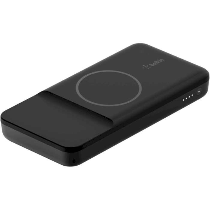 Повербанк з бездротовою зарядкою BELKIN Boost Up Magnetic Portable Wireless Charger 10K 10000mAh Black (BPD001BTBK)