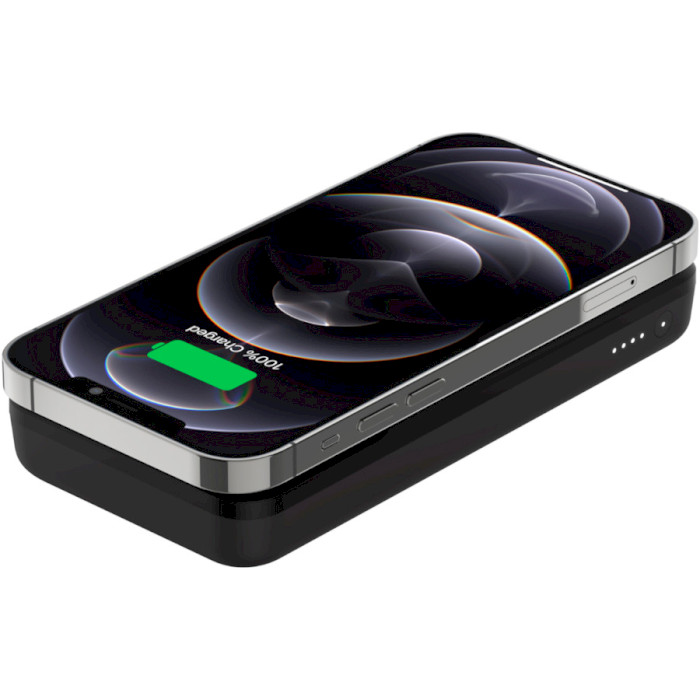 Повербанк с беспроводной зарядкой BELKIN Boost Up Magnetic Portable Wireless Charger 10K 10000mAh Black (BPD001BTBK)