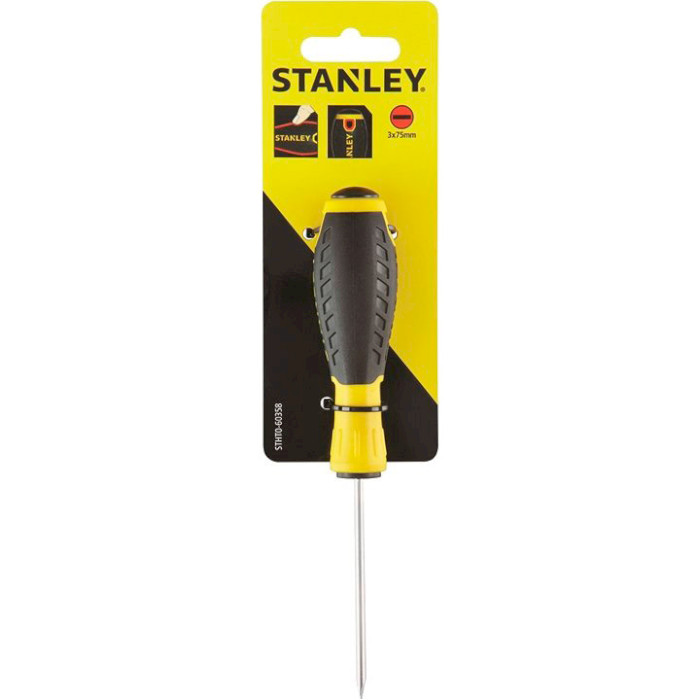 Отвёртка STANLEY "Essential" SL3x75mm (STHT0-60358)