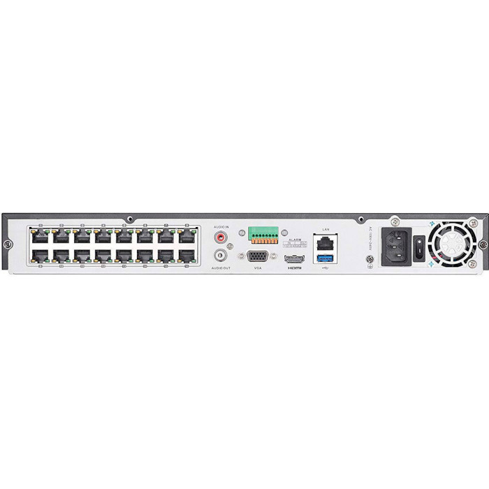 Видеорегистратор сетевой 16-канальный HIKVISION DS-7616NI-K2/16P