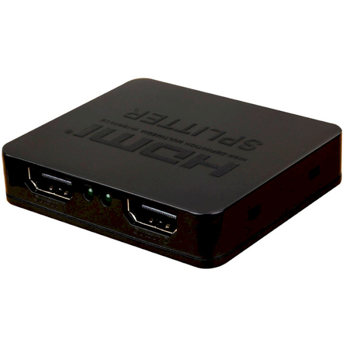 HDMI сплиттер 1 to 2 POWERPLANT HDMI 1x2 V1.4, 4Kx2K, 3D (CA911462)