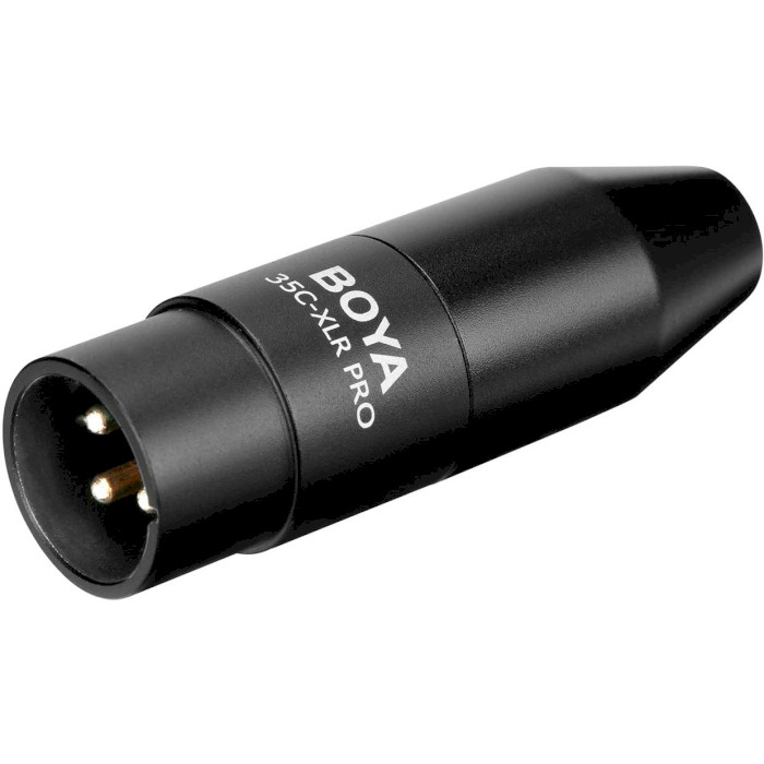 Адаптер BOYA mini-jack 3.5 мм - XLR Black (35C-XLR)