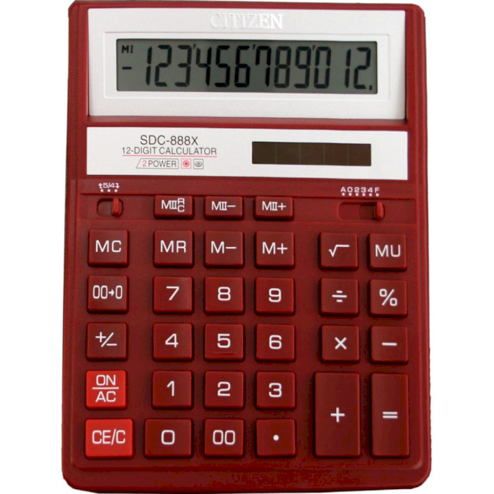 Калькулятор CITIZEN SDC-888XRD