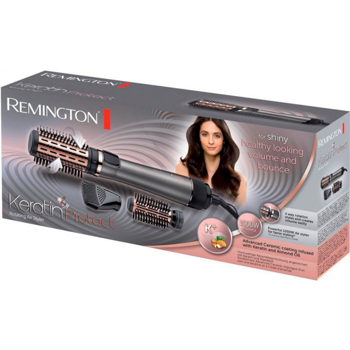 Фен-щітка REMINGTON AS8810 Keratin Protect