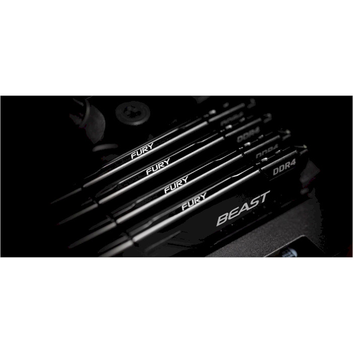 Модуль пам'яті KINGSTON FURY Beast DDR4 3200MHz 16GB Kit 2x8GB (KF432C16BBK2/16)