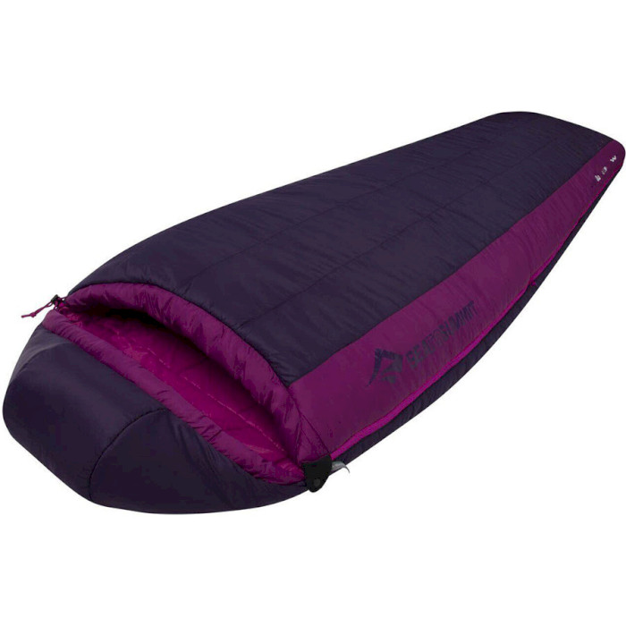 Спальний мішок SEA TO SUMMIT Quest QuII Women's Long -3°C Blackberry/Grape Right (AQU2-WL)