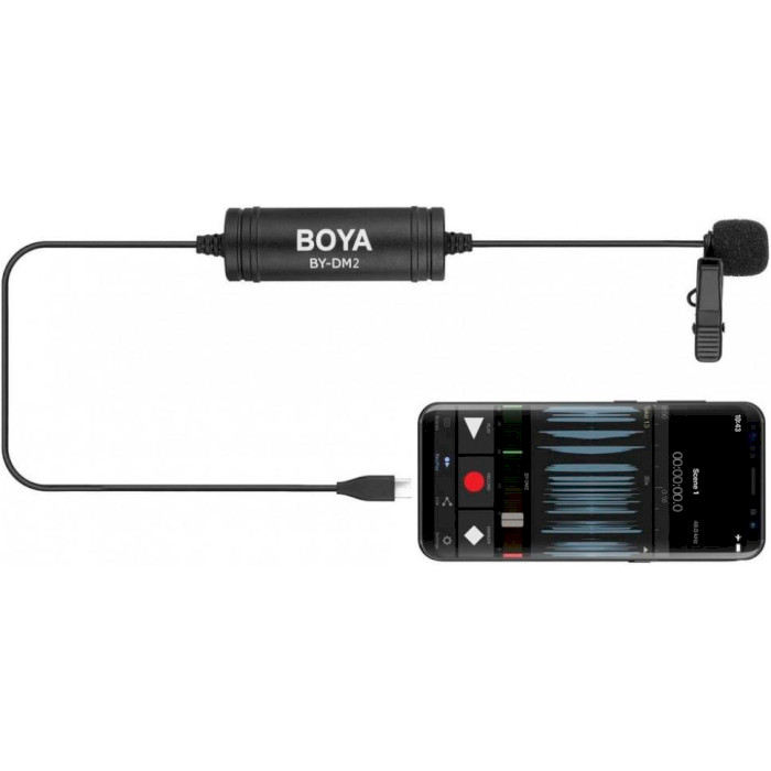Мікрофон-петличка BOYA BY-DM2 Digital Lavalier Microphone