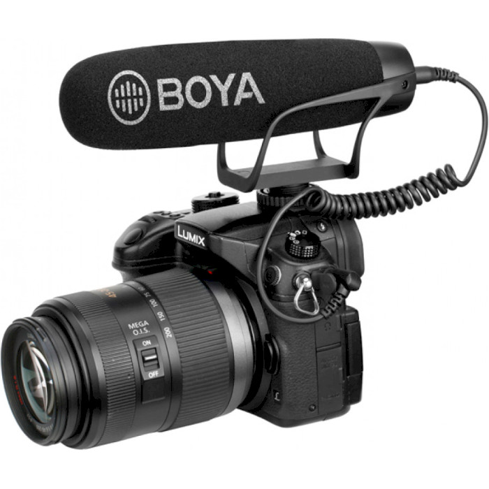 Микрофон накамерный BOYA BY-BM2021 Cardioid Shotgun Microphone