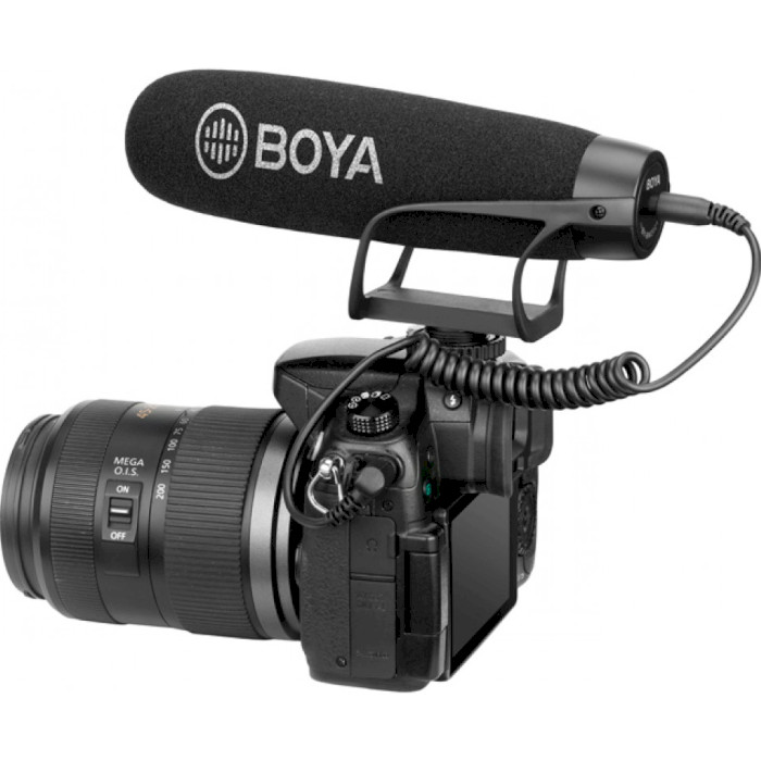 Микрофон накамерный BOYA BY-BM2021 Cardioid Shotgun Microphone