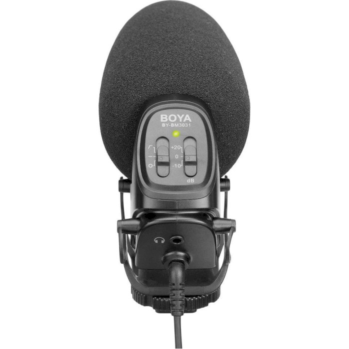 Мікрофон накамерний BOYA BY-BM3031 On-Camera Supercardioid Shotgun Microphone