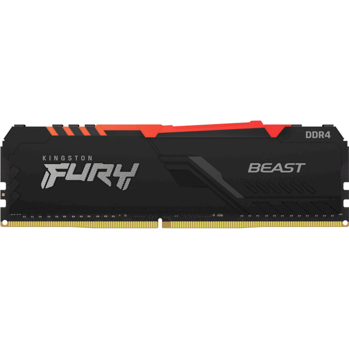 Модуль памяти KINGSTON FURY Beast RGB DDR4 3200MHz 8GB (KF432C16BBA/8)