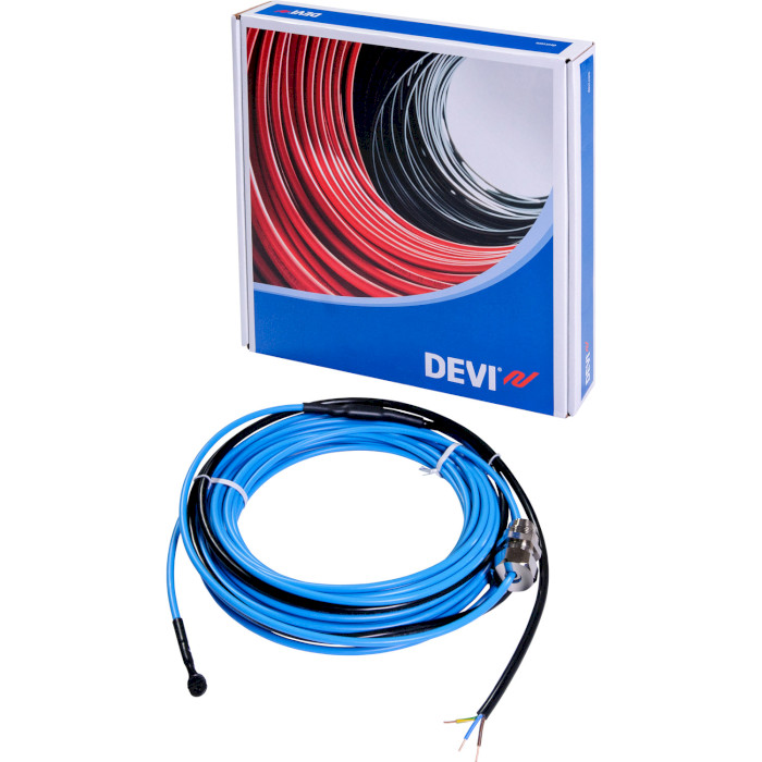 Нагрівальний кабель двожильний DEVI DEVIaqua 9T 3м, 25Вт (140F0000)