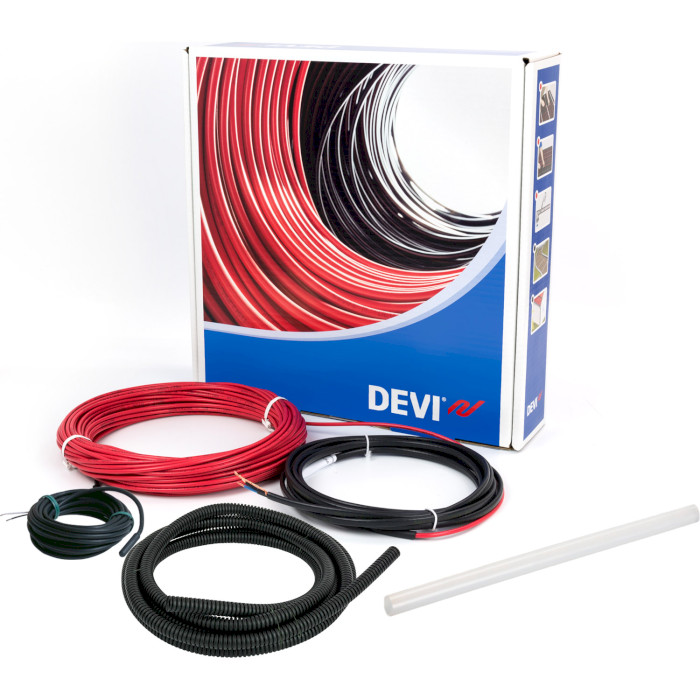 Нагрівальний кабель двожильний DEVI DEVIcomfort 10T 100м, 1000Вт (87101118)