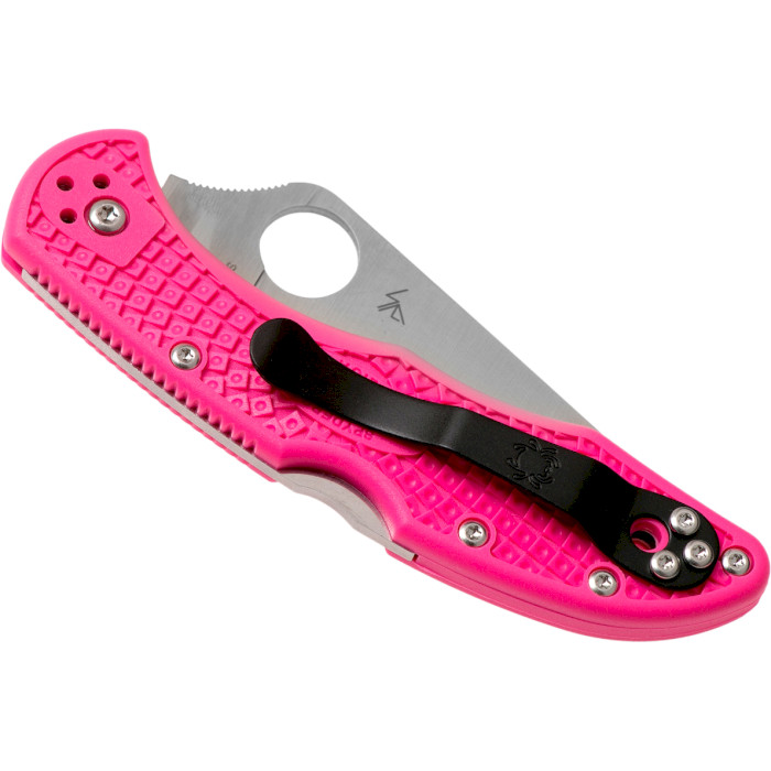 Складной нож SPYDERCO Delica 4 Flat Ground Pink (C11FPPNS30V)
